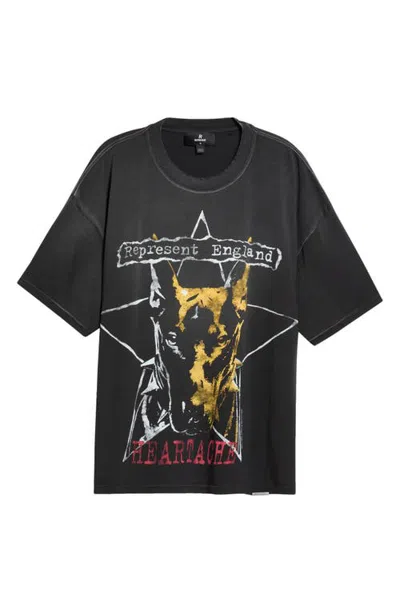 Represent Jawbreaker Graphic T-shirt In Black