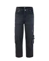 Represent Black R3 Workshop Jeans In Black