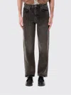 Represent R2s Split Denim Jeans In Black