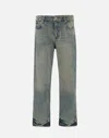 Represent Straight-leg Denim Jeans In Mid Blue