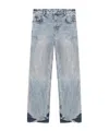 Represent Jeans With Belt Loops In Gray