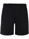 Represent Piped-detail Track Shorts In Black