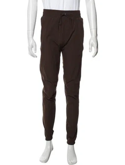 Pre-owned Represent Joggers In Brown
