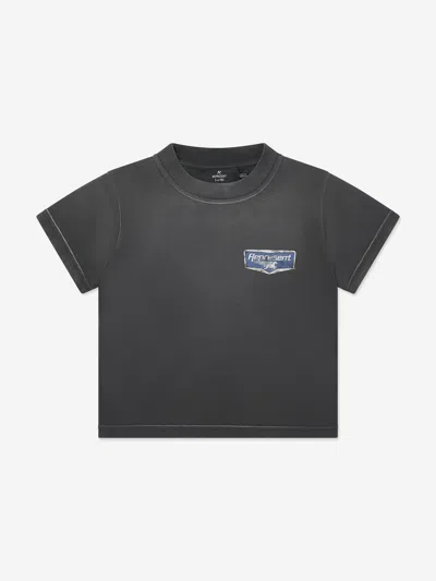 Represent Kids Mini Nothing Faster T-shirt In Gray