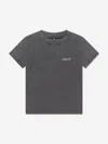 Represent Kids Mini Owners Club Script T-shirt In Gray