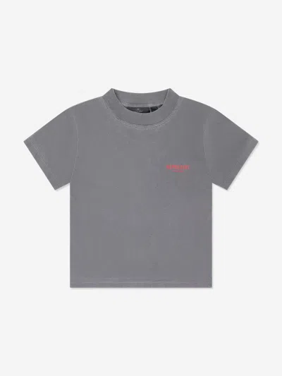 Represent Kids Mini Owners Club T-shirt In Gray