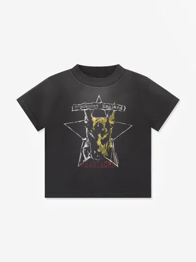 Represent Babies' Kids Mini Riot T-shirt In Black