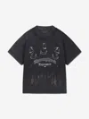 Represent Kids Mini Thoroughbred T-shirt In Black