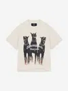 Represent Kids Mini Thoroughbred T-shirt In White