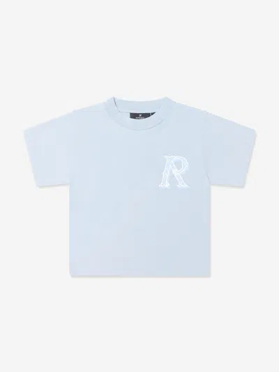 Represent Kids Mini Western Initial T-shirt In Blue