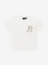 Represent Kids Mini Western Initial T-shirt In White