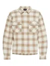 Represent Surchemise En Flanelle Waffle In Brown