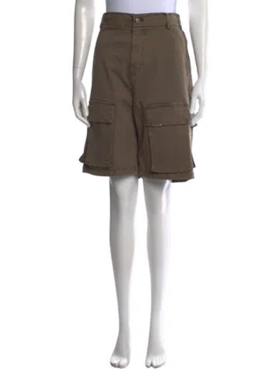 Pre-owned Represent Knee-length Shorts In Neutral