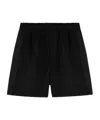 Represent Mens Mesh Relaxed-fit Woven Shorts Jet Black Xl In Black