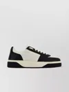 Represent Initial Leather Low-top Sneakers In Black