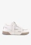 Represent Leather Low-top Sneakers In White