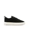 Represent Black Suede Alpha 2.0 Sneakers In Black