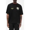 Represent Legacy Cherubs Cotton Graphic T-shirt In Black