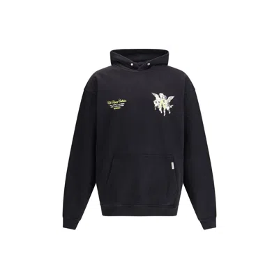 Represent Legacy Cherubs Logo Printed Hoodie In Black