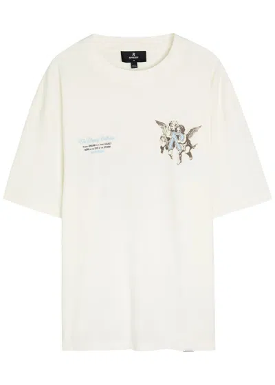 Represent Legacy Cherubs Logo Cotton T-shirt In White