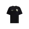 Represent Legacy Cherubs Cotton Graphic T-shirt In Black