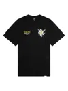 Represent Legacy Cherubs Cotton Graphic T-shirt In Black