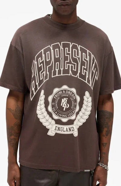 REPRESENT REPRESENT LEGACY CREST GRAPHIC T-SHIRT