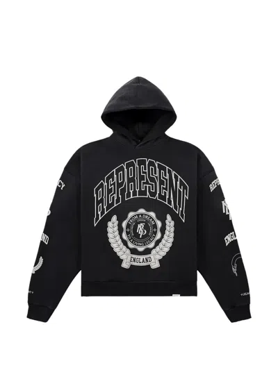 Represent Legacy Crest Hoodie In Black