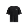 Represent T-shirt England Legacy Oversize In Cotone Nero Uomo In Black