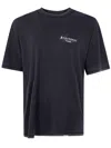 Represent T-shirt England Legacy Oversize In Cotone Nero Uomo In Black