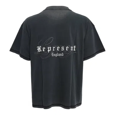 Represent Legacy Overprint T-shirt In Black