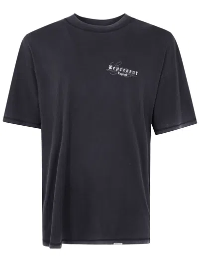 Represent Legacy Overprint T-shirt In Black