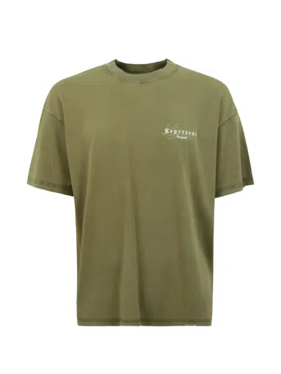 Represent Legacy Overprint T-shirt In Green