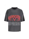 Represent Living Legacy Graphic Print T-shirt In Gray