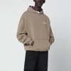 Represent Light Brown Oversized Hoodie In Sand