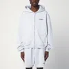 Represent Logo-embroidered Zip-up Hooded Sweatshirt