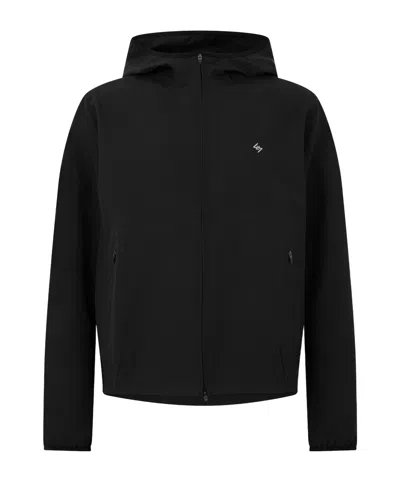 Represent Lightweight Hooded Jacket In Black