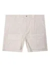 Represent Linen Cargo Shorts In Neutral
