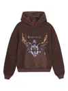 Represent Living Legacy Hoodie In Brown