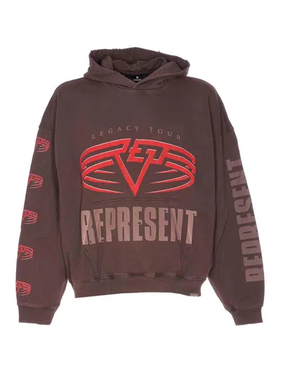 REPRESENT SUDADERA - MARRÓN
