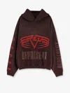 Represent Reversible Living Legacy Tour Sweatshirt In Black In Brown