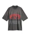 Represent Reversible Living Legacy Tour T-shirt In Grey In Black