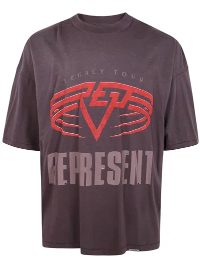 Represent " Living Legacy" T-shirt In Brown