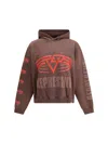 Represent Reversible Living Legacy Tour Sweatshirt In Black In Brown