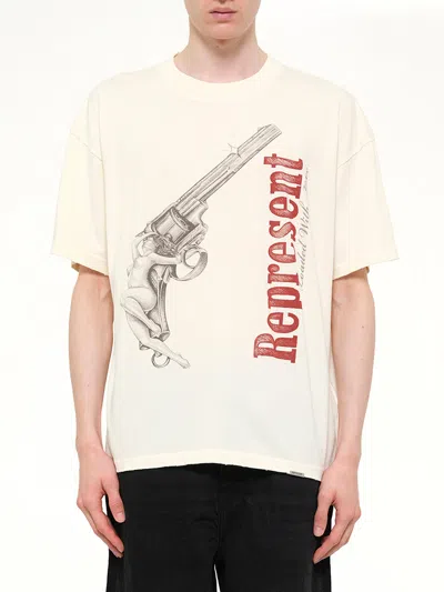 Represent Loaded With Love T-shirt In White