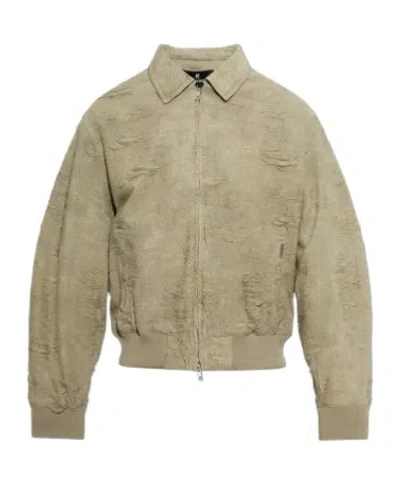 Represent Logo Casual Jacket In Green