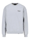 Represent Owners Club Oversize Cotton Sweatshirt In Grey