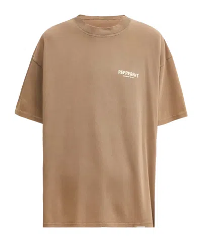 REPRESENT REPRESENT LOGO CREW NECK T-SHIRT