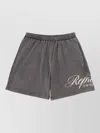 Represent Logo Detail Shorts Side And Back Pockets In Gray