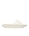 Represent Logo-embossed Ridged Slides In White